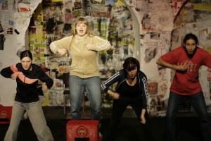 Dagmar als Achmet in Disco Terror